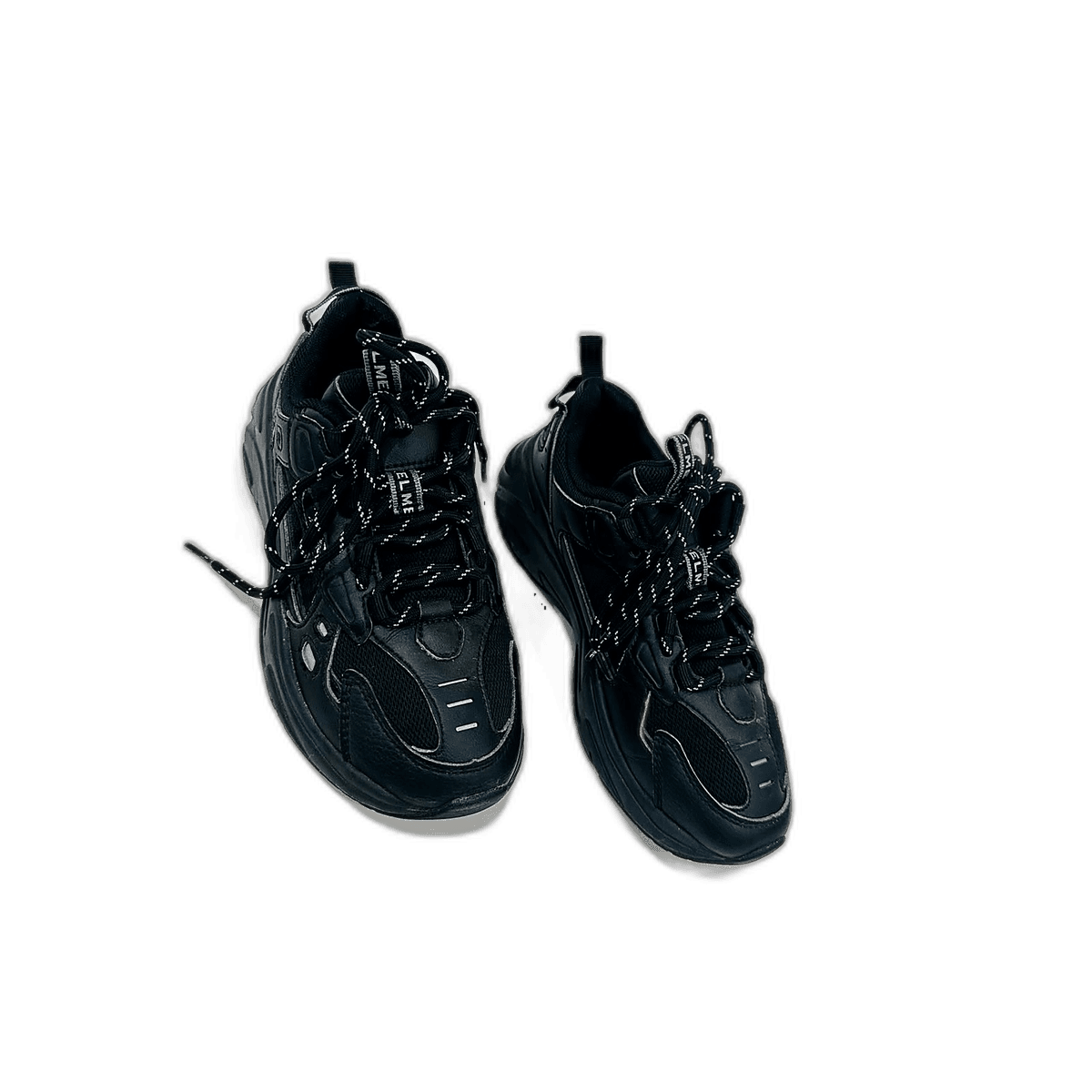 Black Corded Chunky Sneaker, MAIN