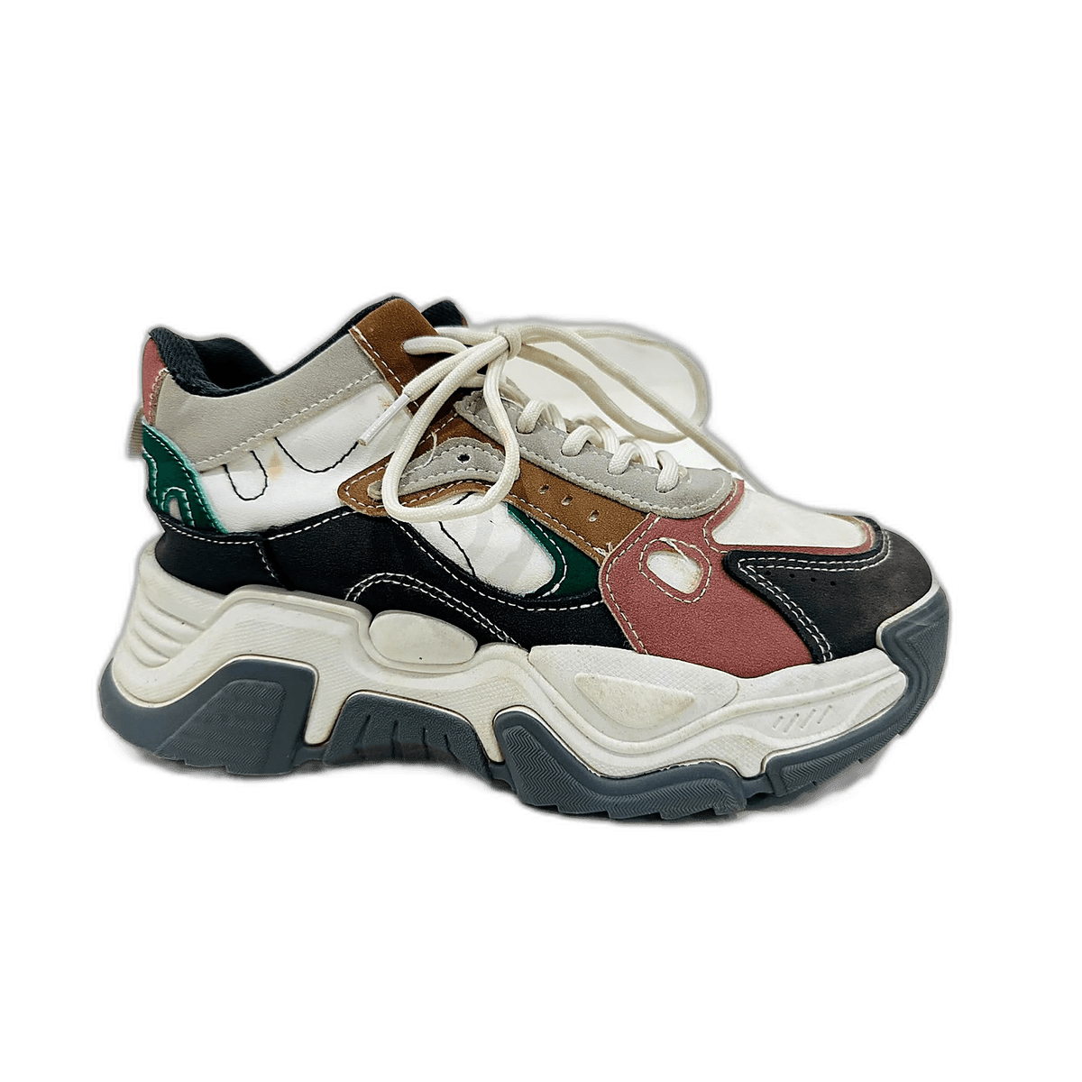 Multicolour Panel Chunky Sneaker, MAIN