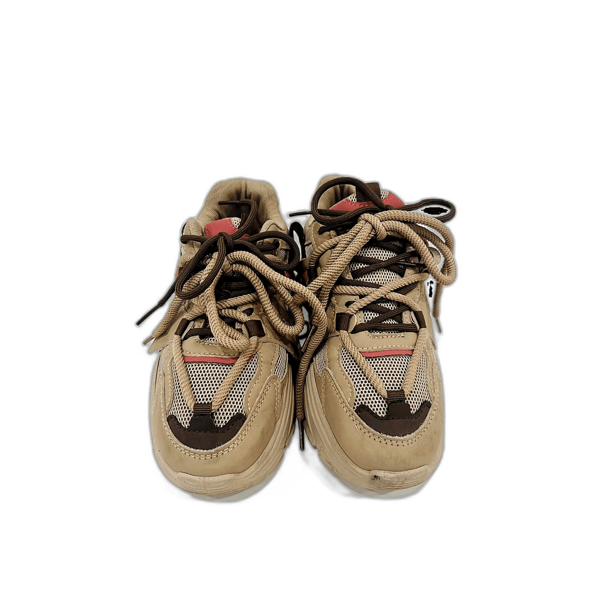 Tan Mesh Chunky Sneaker, MAIN